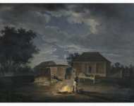 Adam Albrecht Veliki Solezhniki. Headquarters. Night of 9 July 1812 - Hermitage